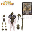 1/12 7inches Harbinger Studios Savage Crucible Action Figure Wave 2 Jaeger Nashom Krieger Whoman Barbarian Anime Model Gift