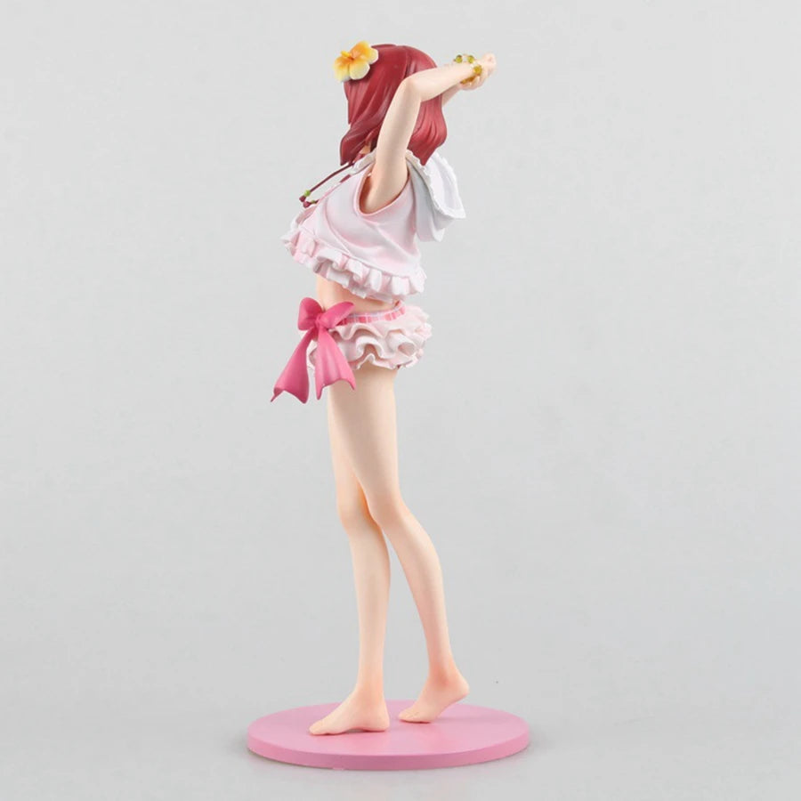 23cm Love Live! Anime Figure Sexy Swimsuit Girl Nishikino Maki Action Figure 9-Member Girl Group Love Live Figurine Model Toys