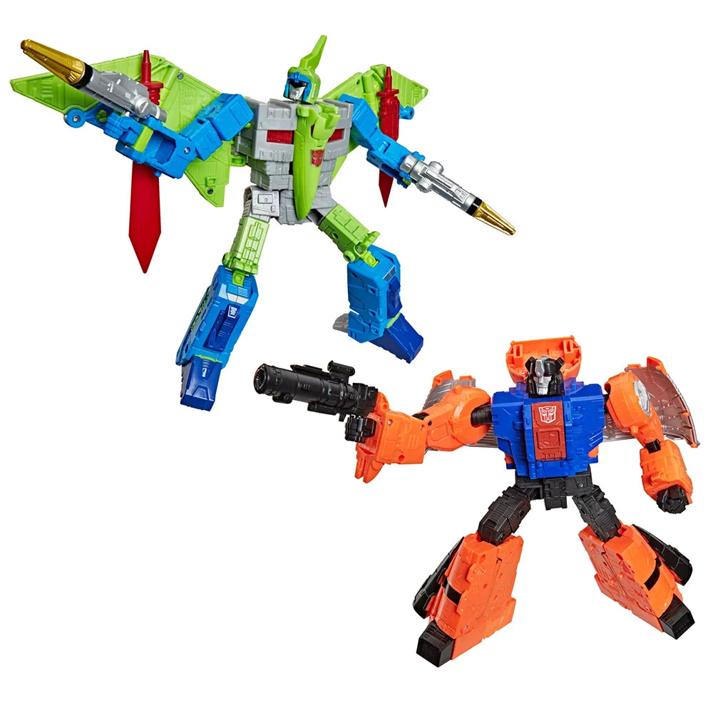 In-Stock Hasbro Transformers Age of the Primes Swoop and Sludge (G2 Universe) 2-Pack-Set 21.5cm Action Anime Figure Toys