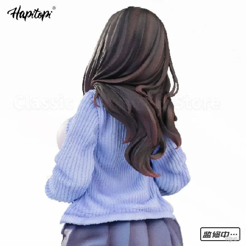 Hapitopi Bathroom Sister 27cm 1/6 Action Figures Chasing Eyes & Temperature Paint Collectibles Models Classic Anime Toys Gift