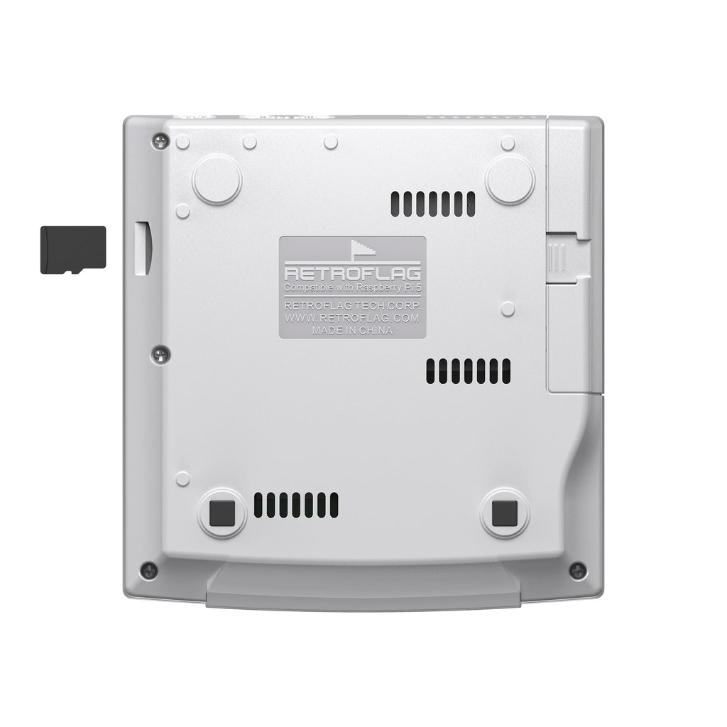 Retroflag RF Dream Case with Cooling Fan Functional Switch for RaspberryPi 5, SD Card Slot, USB, LAN and Improved HDMI Ports