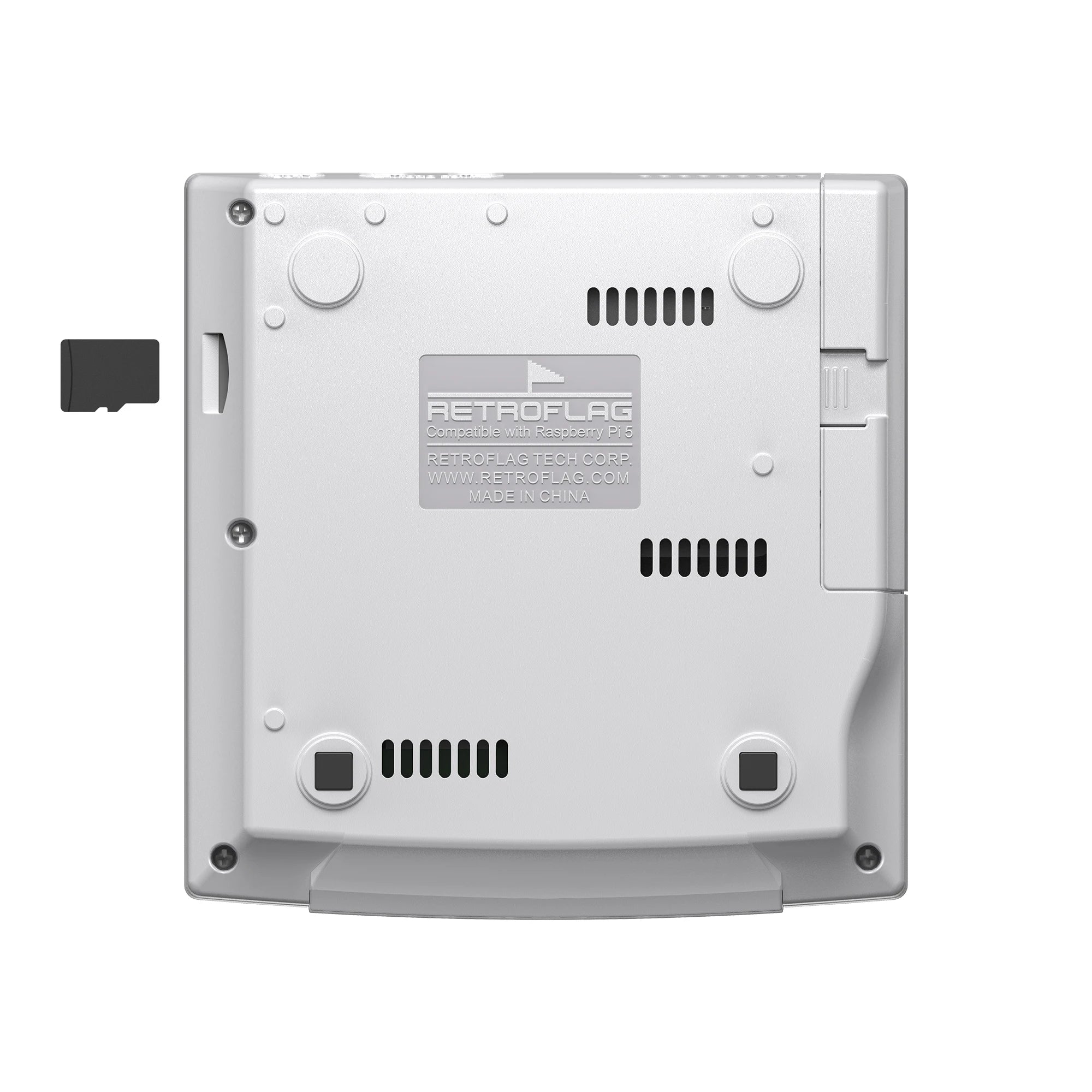 Retroflag RF Dream Case with Cooling Fan Functional Switch for RaspberryPi 5, SD Card Slot, USB, LAN and Improved HDMI Ports