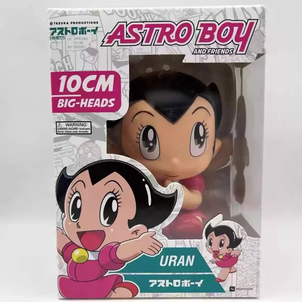 Astro Boy Uran Leo White Lion Classic Anime Q Version Figure Model Cute Desktop Decor Collectible Toy Birthday Surprise Gift