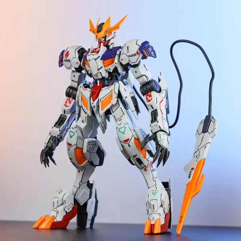 Anime Model Plastic Assembly Kit - Barbatos Lupus Rex Max Asw-G-08 1/100 Scale Collectible Action Doll Robot Toy For Gift