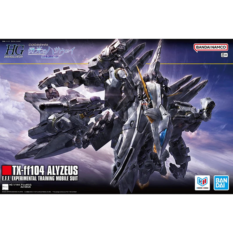 BANDAI HG 1/144 Mobile Suit Gundam Hathaway: The Sorcery Of Nymph Circe‌ TX-FF104 ALYZEUS Anime Action Figures Assembly Toy