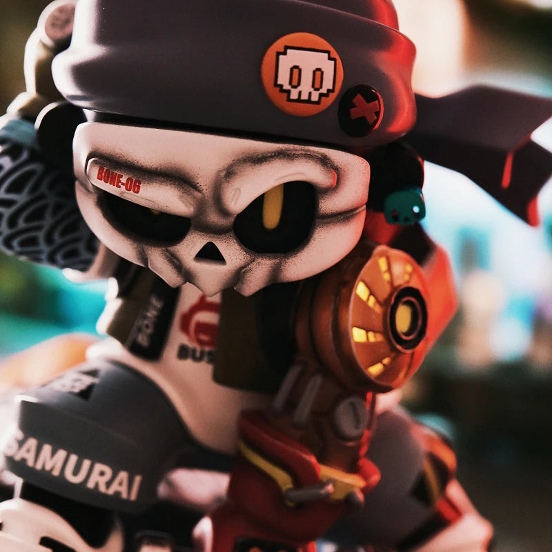 MR.BONE Dark Night Musashi 200% Super Large Scale Desktop Ornaments Licensed Out Of Print Limited Edition Figure Exquisite Gifts