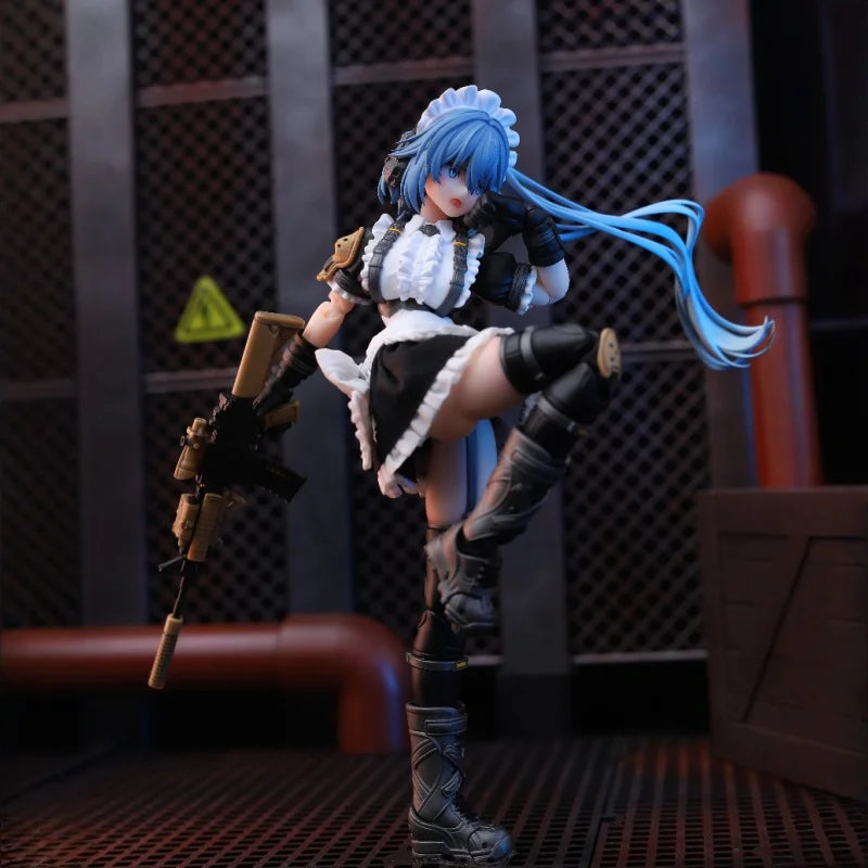 In Stock 1/12 Snail Shell Tactical Maid Ra-02 Tokiwa Kazune Series Action Figure Finished Anime Character Model Decoration Gifts