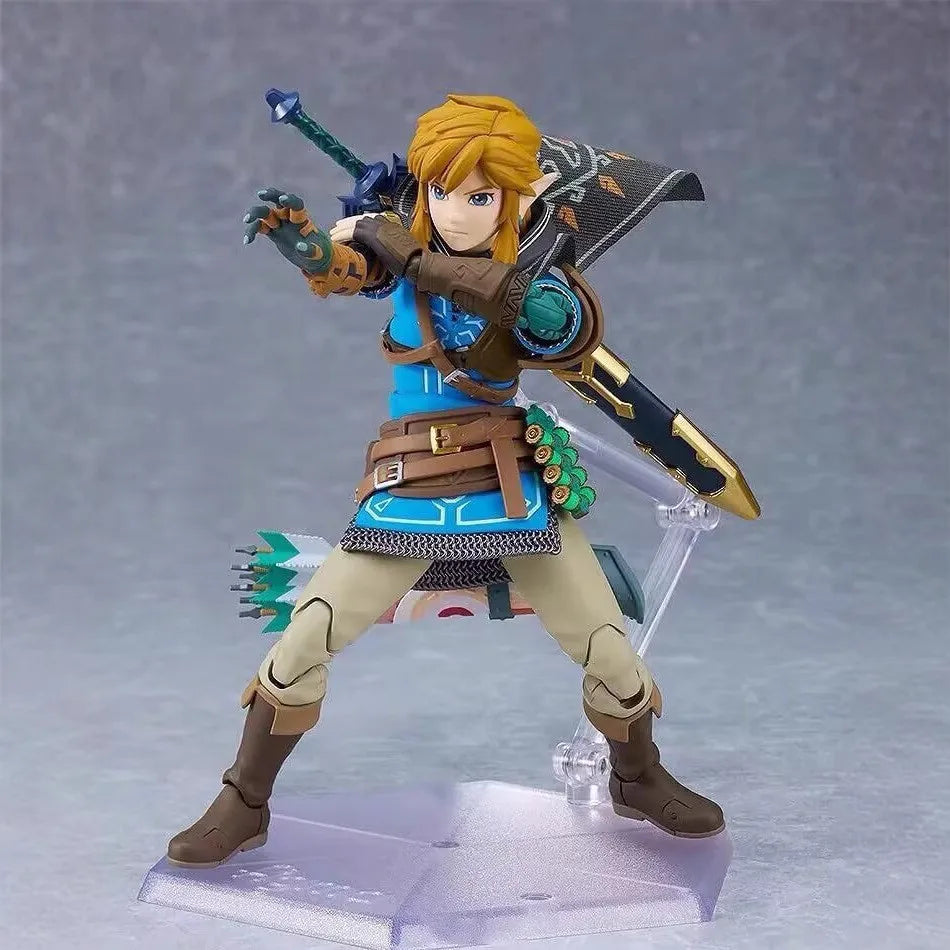 The Legend of Zelda Tears of The Kingdom Aciton Figur Figma 626 Link Figuren Breath of The Wild Anime Figur Modellsammlung