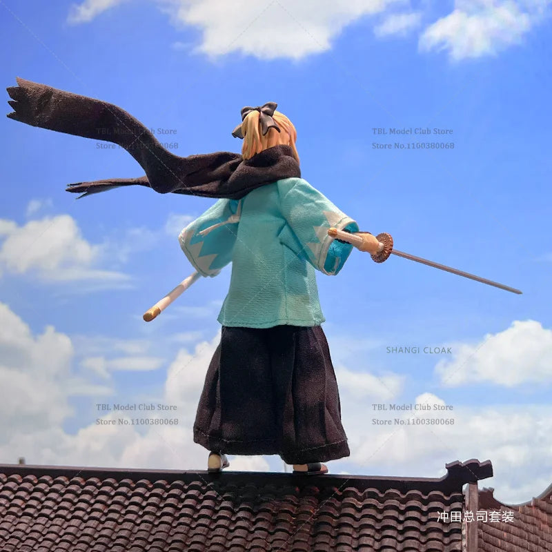 1/12 Scale Female Clothes Kimono Fate Altria Pendragon Knight Kings Japanese Anime For figma 6-inch Action Figure Soldier Scene