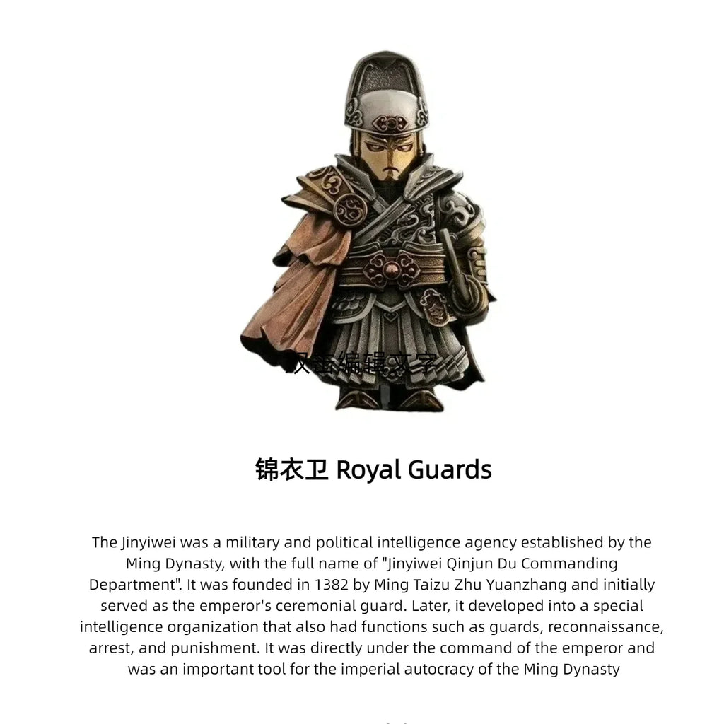Ancient Tough Character Heroes Delicate Metal Figurine Crusades Templar MOC Building Blocks Magnetic Detachable Bricks Toys
