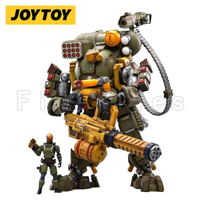 1/25 JOYTOY Action Figure Mecha Iron Wrecker 08 Heavy Airborne Anime Collection Model Toy For Gift