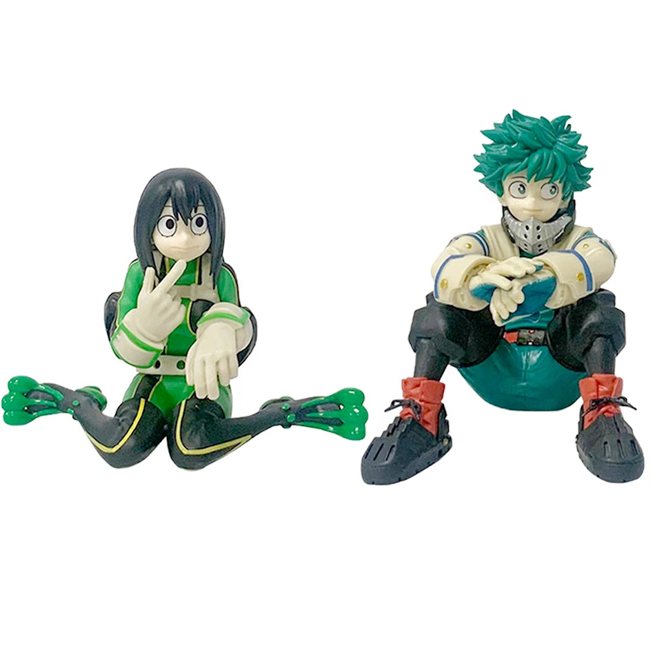2025 New 9-10cm Asui Tsuyu Izuku Midoriya Relax Time Vol.6 Action Figurine PVC Collectible Decoration Model Toy