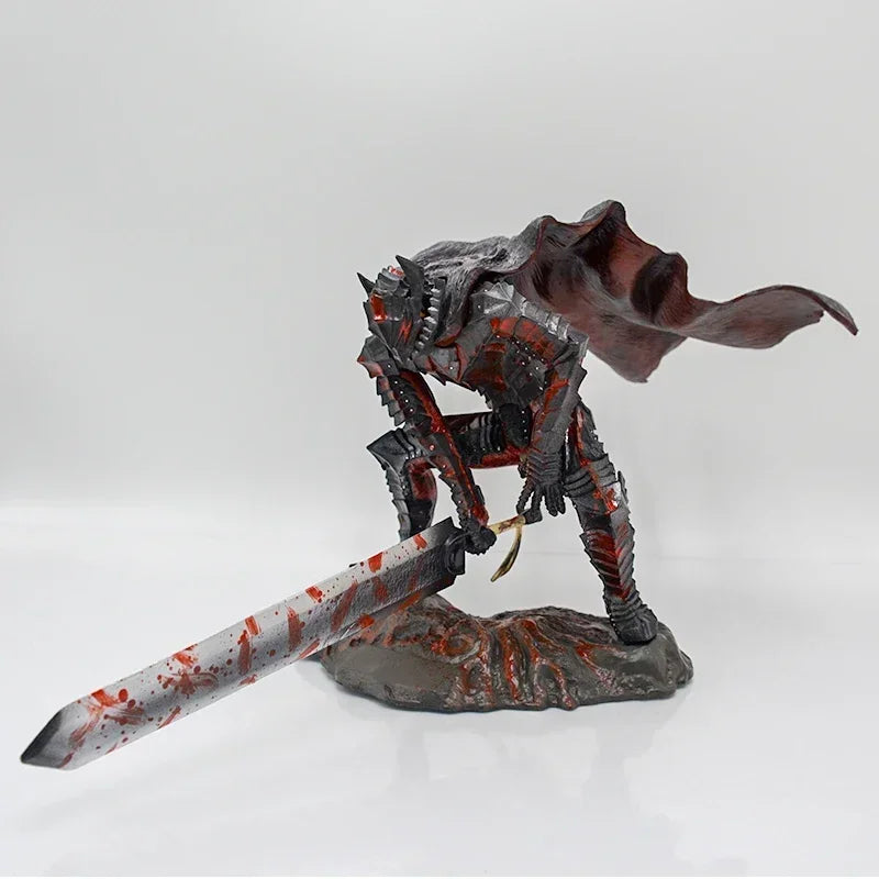 21cm Berserk Skull Knight Anime Figure Dokuro no Kishi Action Figure Guts Berserker Armor Figurine Collectible Model Doll Toys