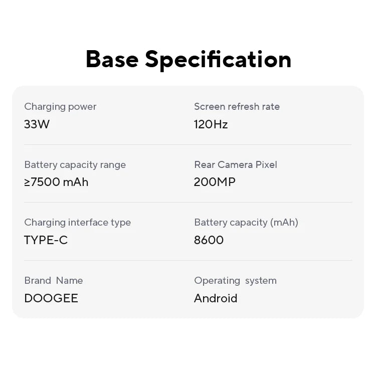 Weltpremiere DOOGEE V40 Pro 5G Robustes Telefon 6,78" 16GB+512GB Gaming-Telefone Dimensity 7300 200MP AI-Kamera 8680mAh Android 14