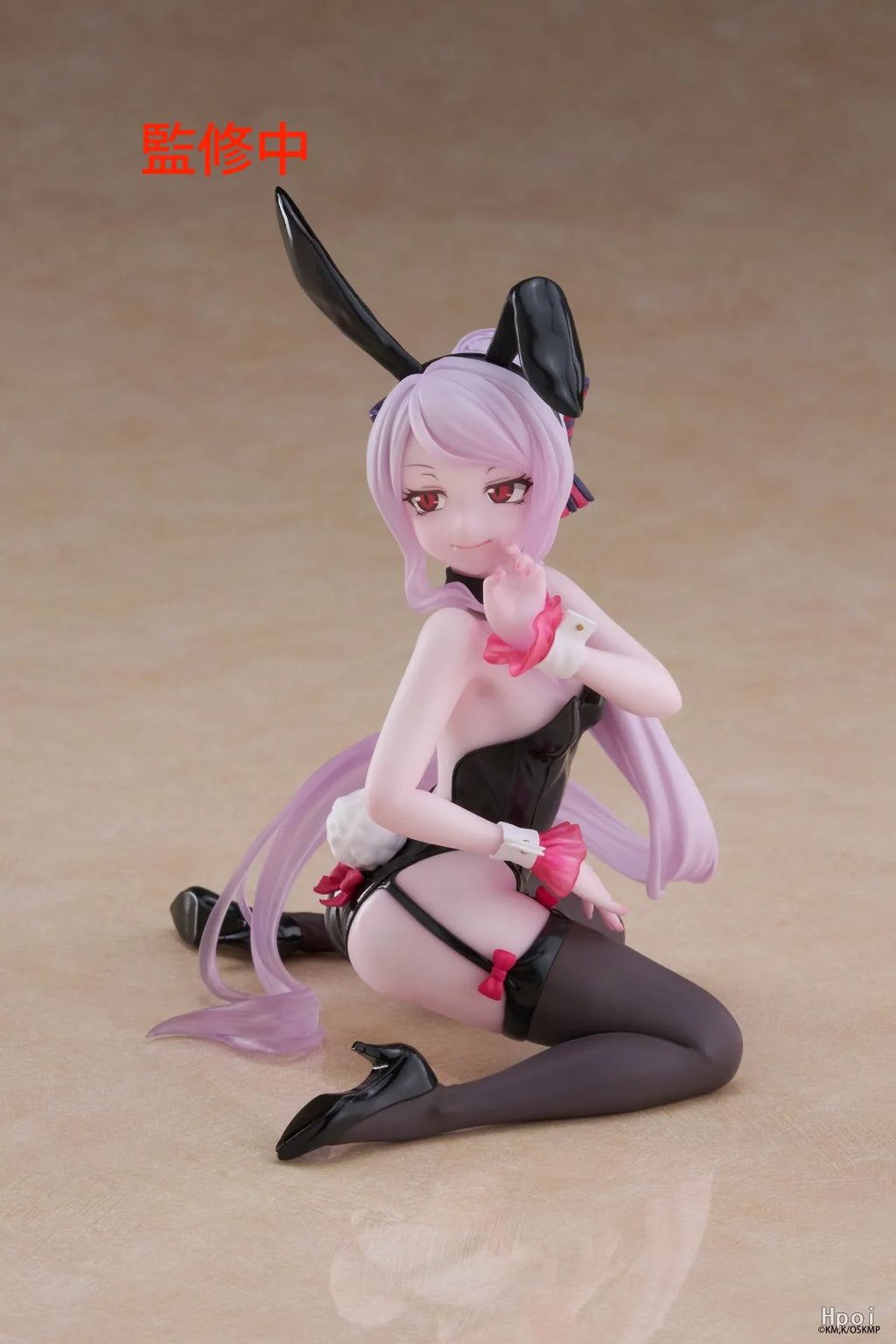 Original Genuine Taito Prepainted Desktop Cute Overlord Shalltear Bloodfallen Bunny Ver. H=130mm Anime Model Figure Decoration