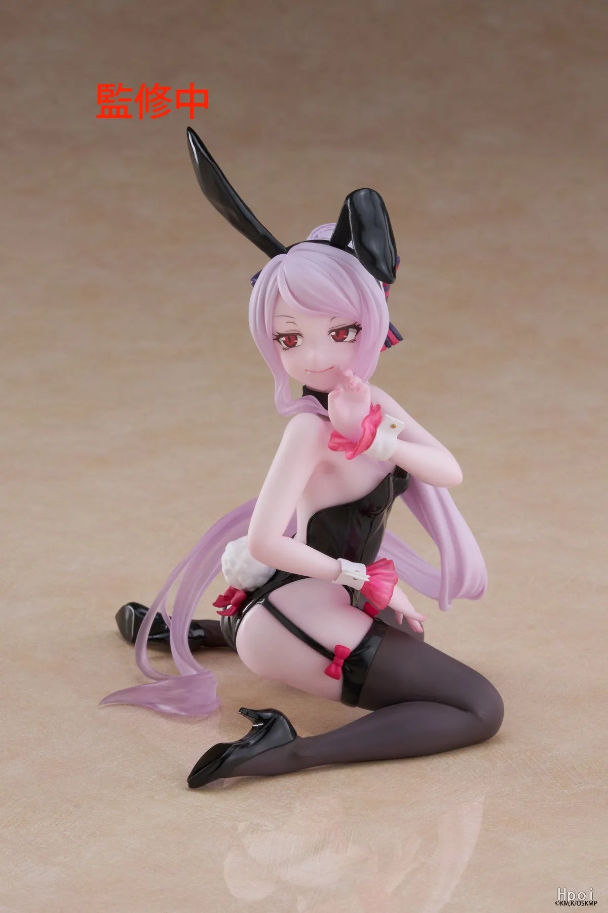Original Genuine Taito Prepainted Desktop Cute Overlord Shalltear Bloodfallen Bunny Ver. H=130mm Anime Model Figure Decoration
