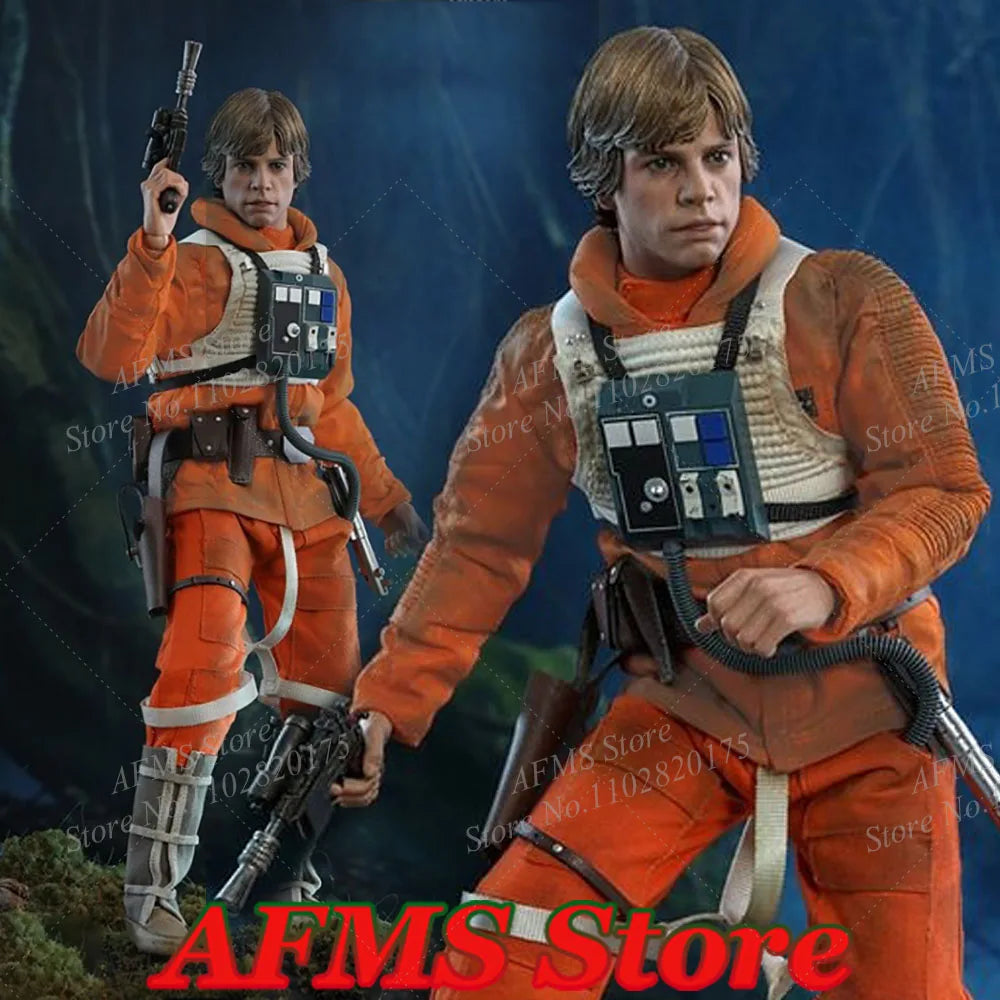 HOTTOYS MMS585 1/6 Men Soldier Luke Skywalker Star Wars The Empire Strikes Back 40Th Anniversary Collection 12Inch Action Figure