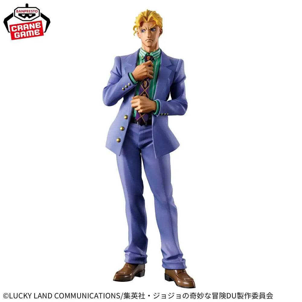 Genuine BANPRESTO JoJos Bizarre Adventure Diamonds Are Unbreakable Mometria Josuke Higashikata Yoshikage Kira Figure Anime Model