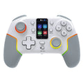 STK-7052 Bluetooth wireless Hall joystick game controller for Switch Android IOS PC six axis vibration suitable RGB lighting ﻿