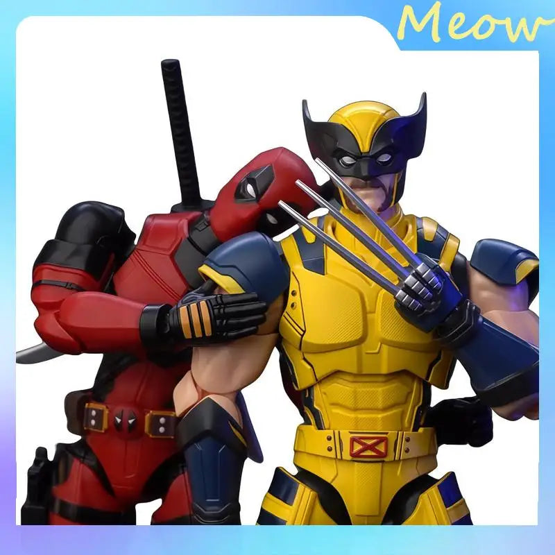 Blokees Marvel Heroes Building Blocks Set Deadpool Wolverine Captain America Iron Man Action Figure Models Construction Toy Gift