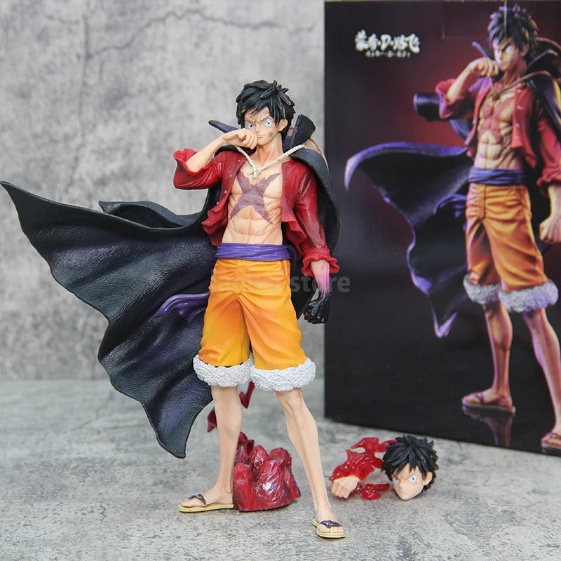 17Cm One Piece Anime Figures Monkey D Luffy Sun God Nika Action Figurine Luffy Figure PVC Model Doll Collection Toy Gift Kids