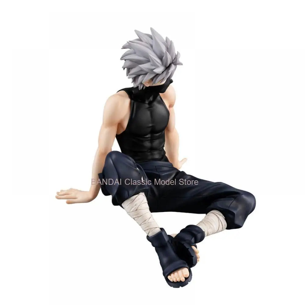 100% Megahouse Genuine GEM NARUTO Shippuden Hatake Kakashi Anime Action Figure Toys For Boys Girls Kids Gift Collectible Model