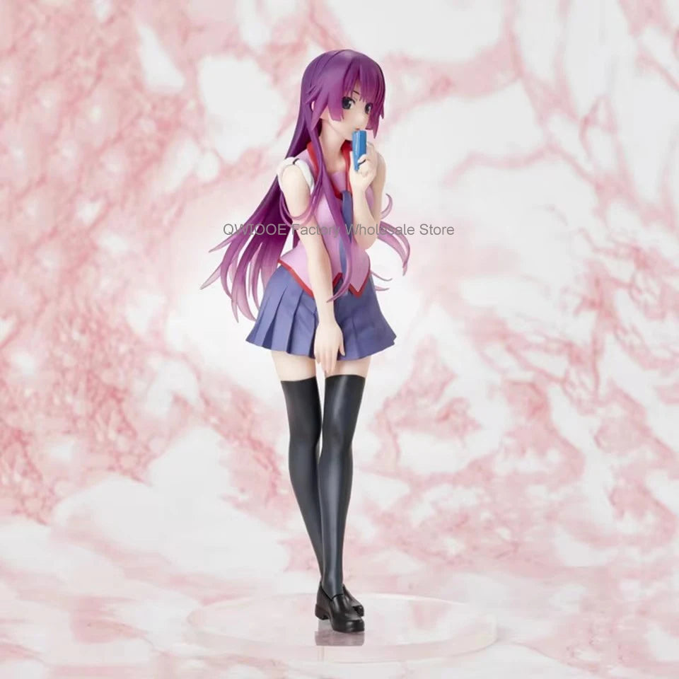 Ursprüngliche Echte TAITO Zoku Owarimonogatari 18cm Senjougahara Hitagi PVC Action-figuren Sammlung Modell Spielzeug Dropshipping