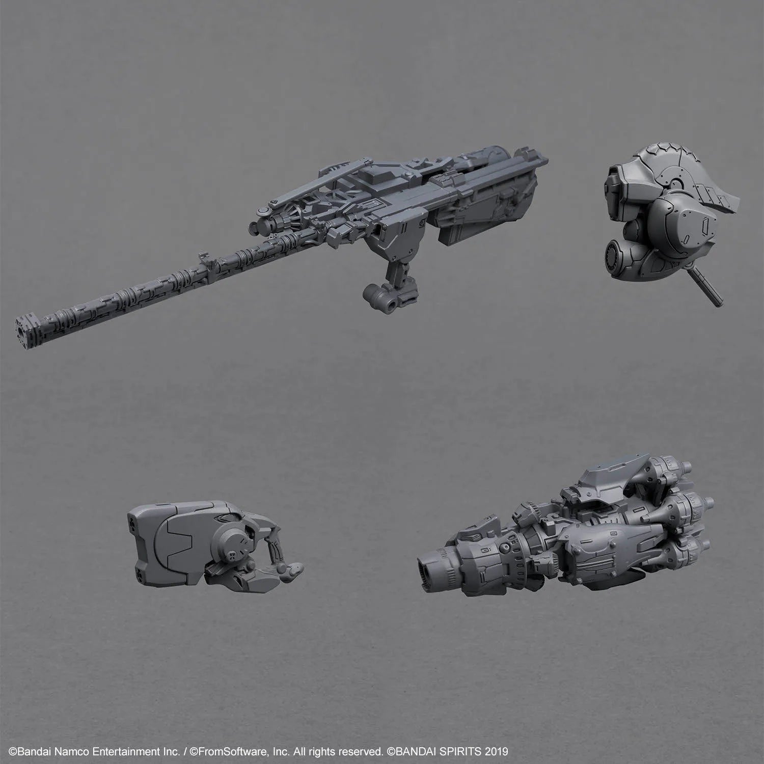 In Stock BANDAI 30MM ARMORED CORE VI FIRES OF RUBICON ARQUEBUS ADD VE40A OPEN FAITH Anime Action Figure Assembly Model Toy Robot