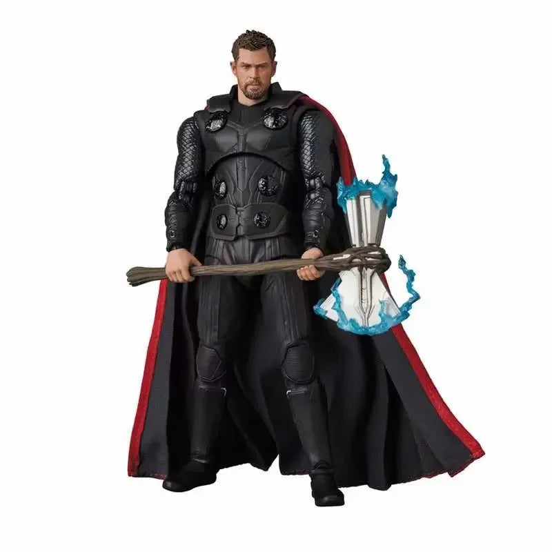 Anime Marvel Avengers 3 MAF 104 Thor PVC Actionfigur Kinder Weihnachtsgeschenk 16cm