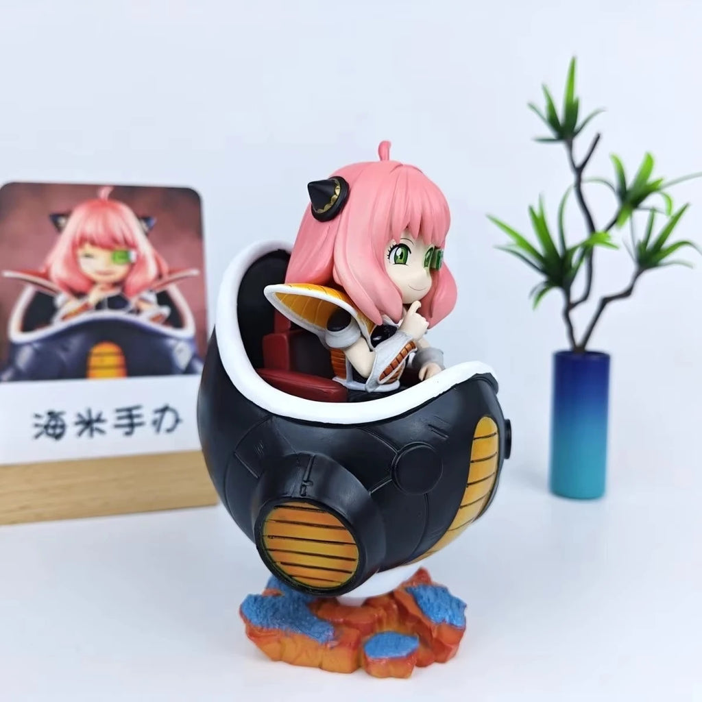 Spy x Family Anya Anime Figure Cos Frieza Series Action Figure 15cm Kawaii Girls Model Ornament Collection Toy Birthday Gift