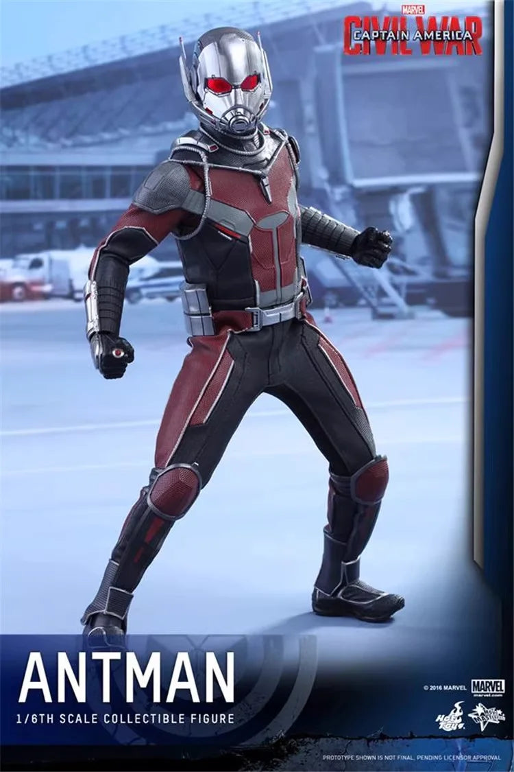 HOTTOYS Original HT MMS362 1/6 Collectible ANT-Man Action Figure Captain American 3 Civil War 12" Full Set Soldier Model