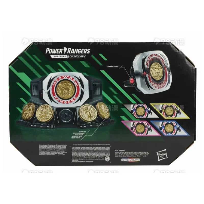 Original Hasbro Power Rangers Mighty Morphin Power Morpher Premium Anime Figure Toys Collection