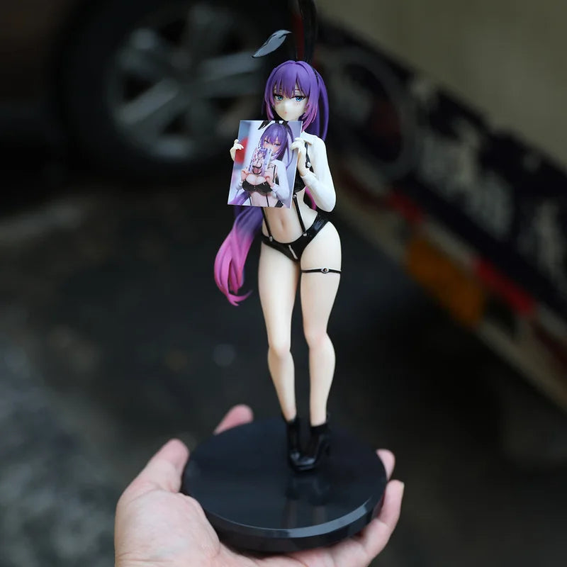 Anime Role Bunny Girl Yuna Pretty Girl Figure Toys Desktop Chassis Ornament Cartoon Peripheral Birthday Gifts
