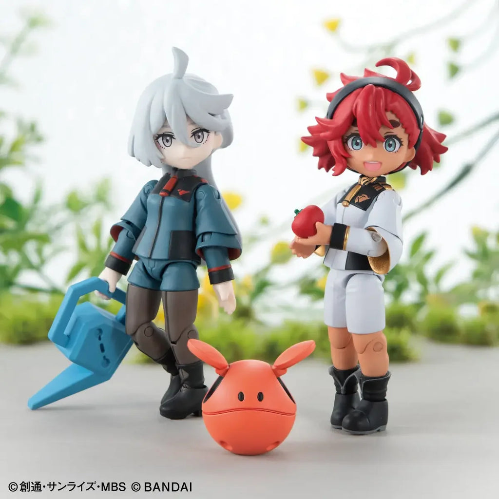 In stock BANDAI AQUA SHOOTERS! Mobile Suit Gundam THE WITCH FROM MERCURY Suletta Mercury MIORINE REMBRAN Action Figure Model Toy