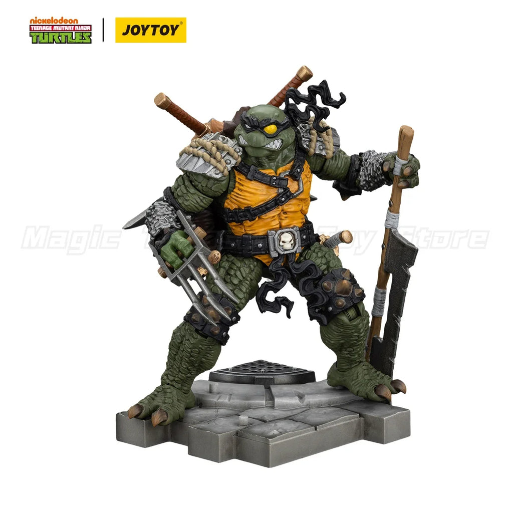 【MT】 JOYTOY 1/18 Action Figure TMNT-Slash Tokka Model Toy Ornament Gift Figure