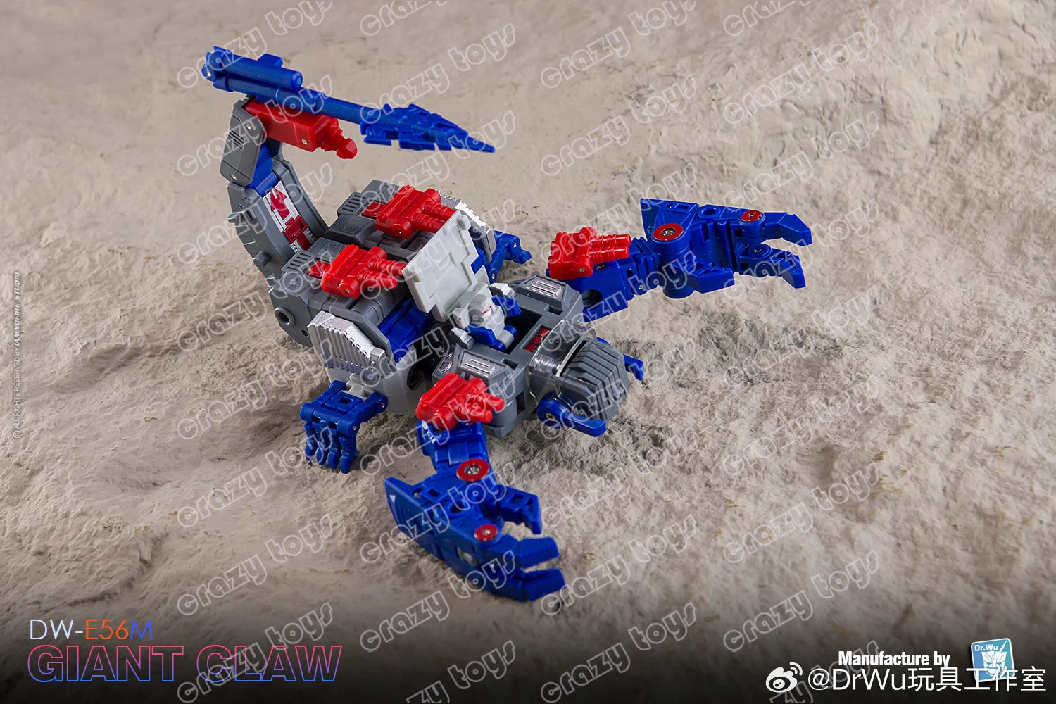 In Stock Dr.Wu DW-E56 DW-E56B DW-E56M Scorponok Mini Action Figure With Box In Stock January Arrival