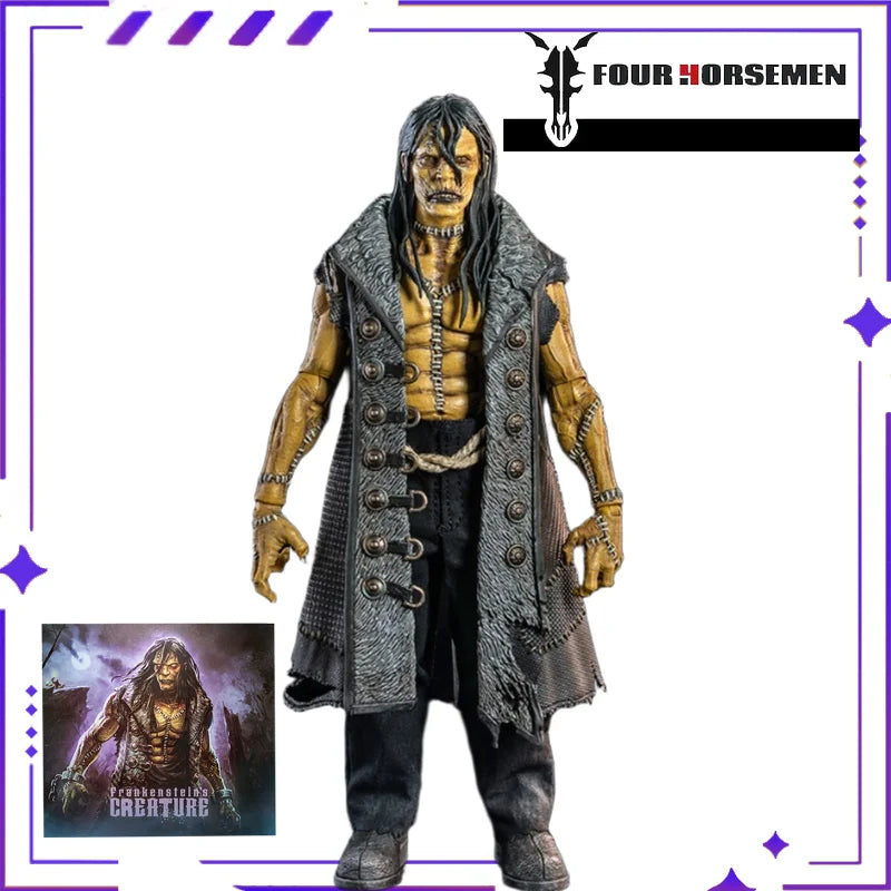 Four Horsemen Studios Genuine Figura Obscura Series Frankenstein and The Christmas Spirit of The Past: A Mobile Model Toy