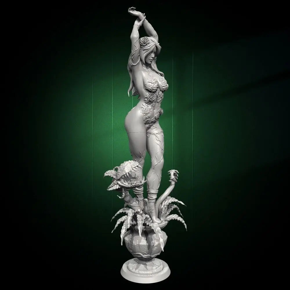 50mm 75mm 90mm Wisteria Lady Resin Model 3D Printed DIY Coloring Figurines Unassembled and Uncolored Miniatures Model