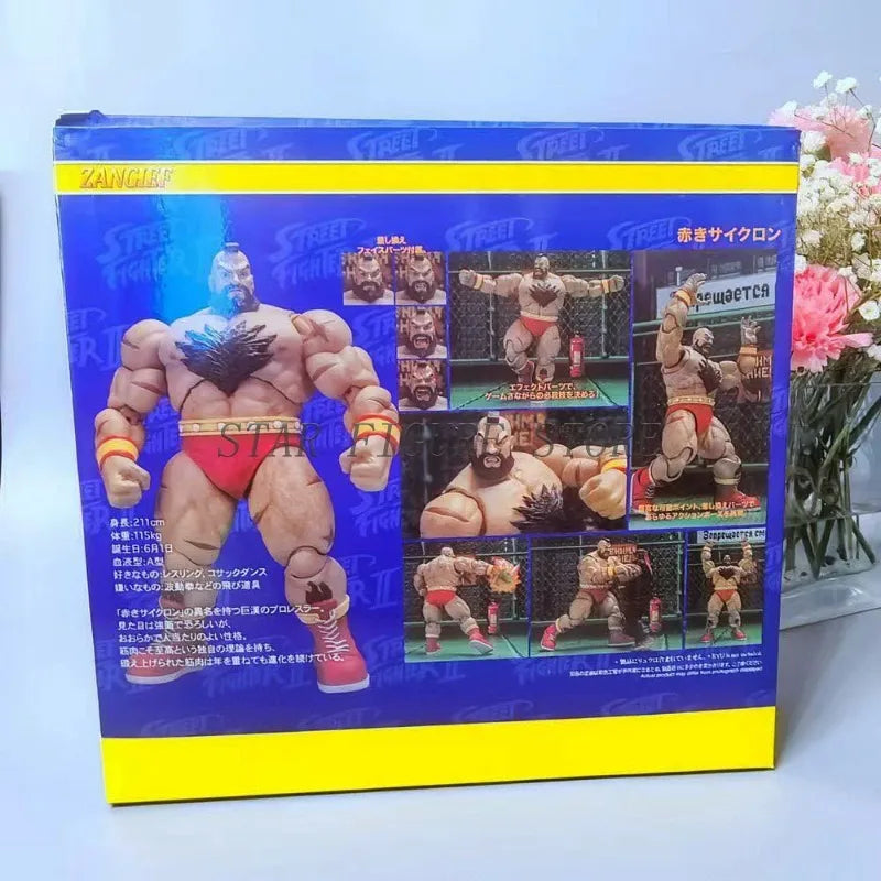 Game Street Fighter Zangief Action Figure Storm Toys ZANGIEF Figurine Model Toys SF The Final Challengers Collection Doll Gifts