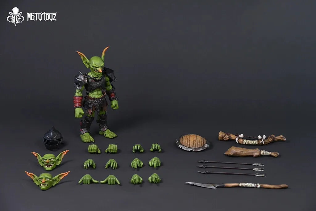 In Stock Memory toys Goblin Thief & Warrior & Butcher Movable Model Toys Metytoyz Mety toyz Adventurer's World Goblin Set of 3