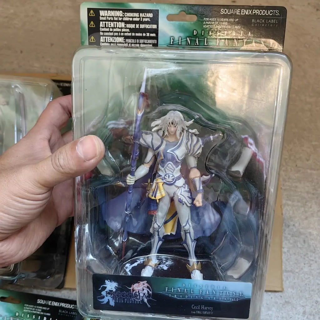20cm gift box Japanese last leonhart Fantasy figure doll PVC kids collection FF final zell dincht model toy