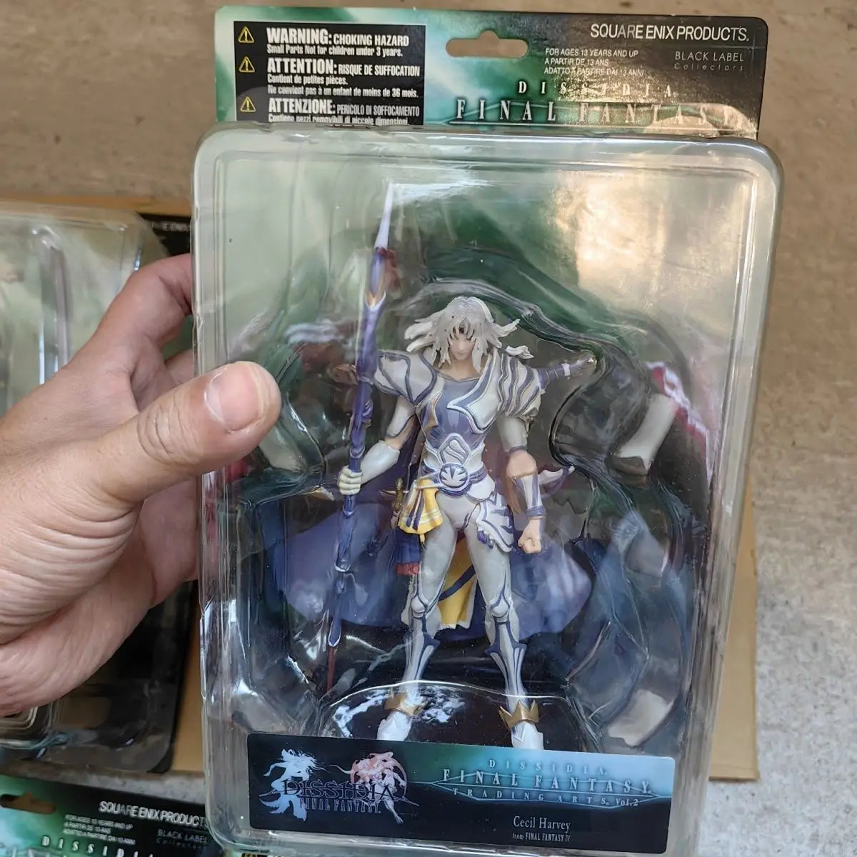 20cm gift box Japanese last leonhart Fantasy figure doll PVC kids collection FF final zell dincht model toy