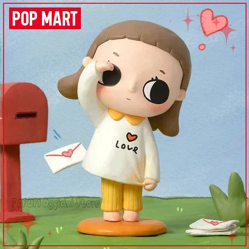POPMART Nyotas Flauschige Life Series Mystery Box Аниме Сладка екшън фигурка Колекция Модел Настолни орнаменти Кукли Играчки