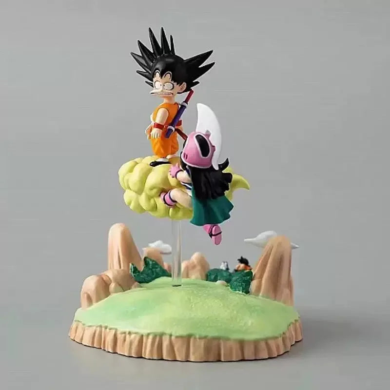 Dragon Ball Figuren Gotenks Trunks Kombinierte Körper-Actionfiguren PVC Anime-Kollektion 10 cm Modellspielzeug Peripherie-Ornamen-Geschenke