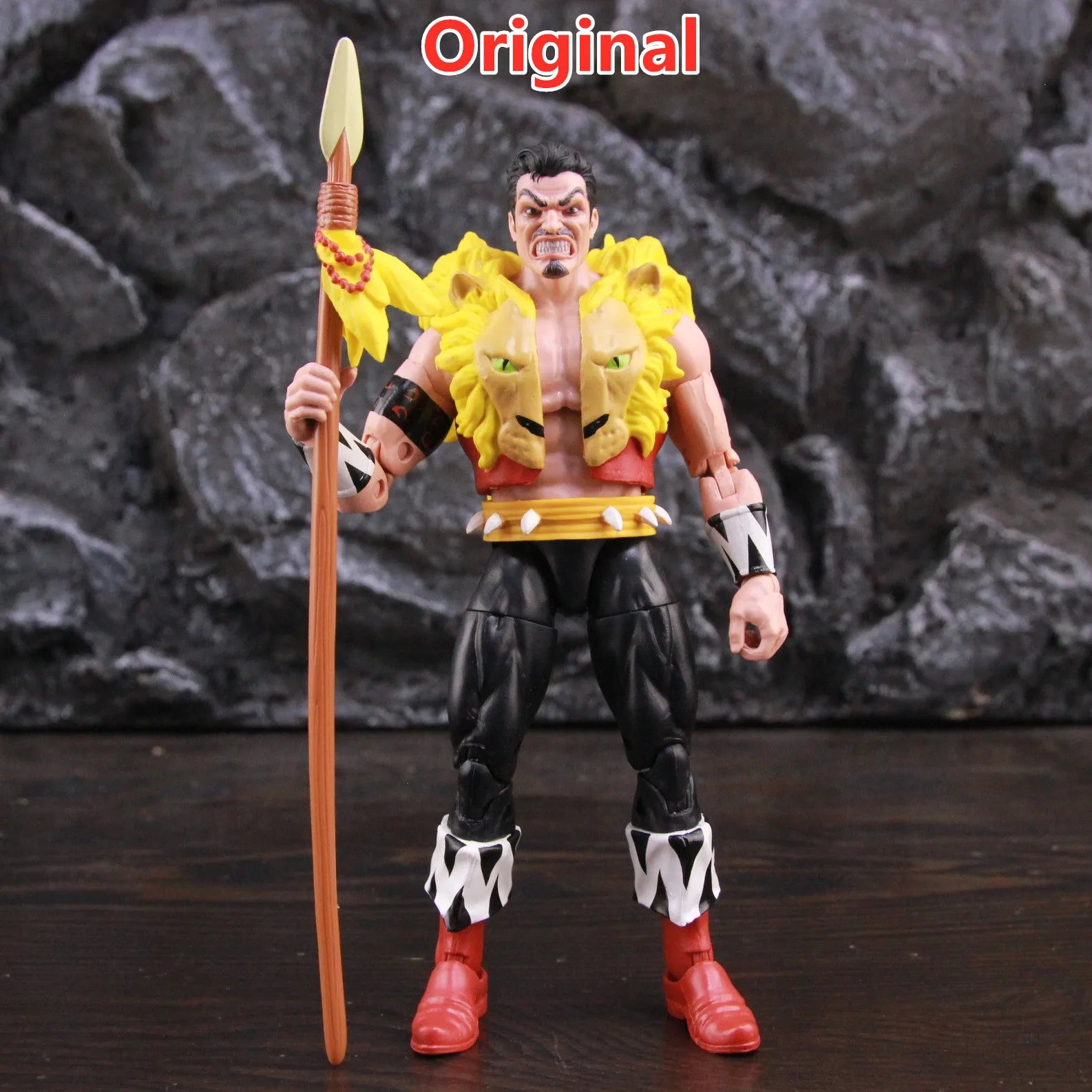 100% Original Marvel Legends Retro Kraven the Hunter 6" Action Figure The Amazing Spider-Man Villain Sergei Kravinoff Comic Toys
