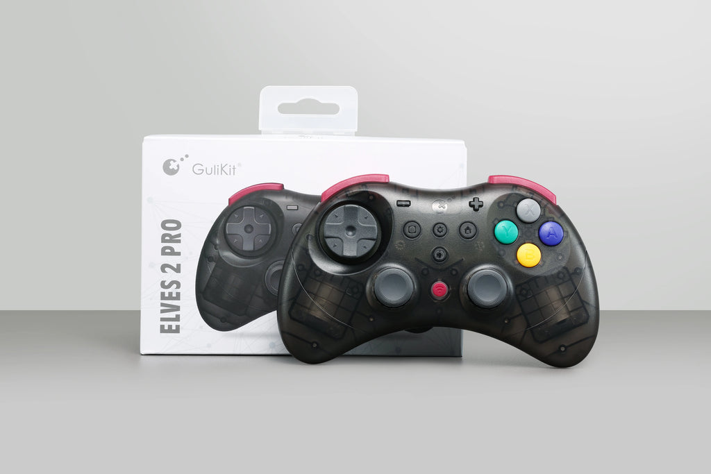 GuliKi Elves 2 Pro Wireless Controller with Hall Joysticks for Nintendo Switch / Switch 2 Android / IOS /Windows Gamepad