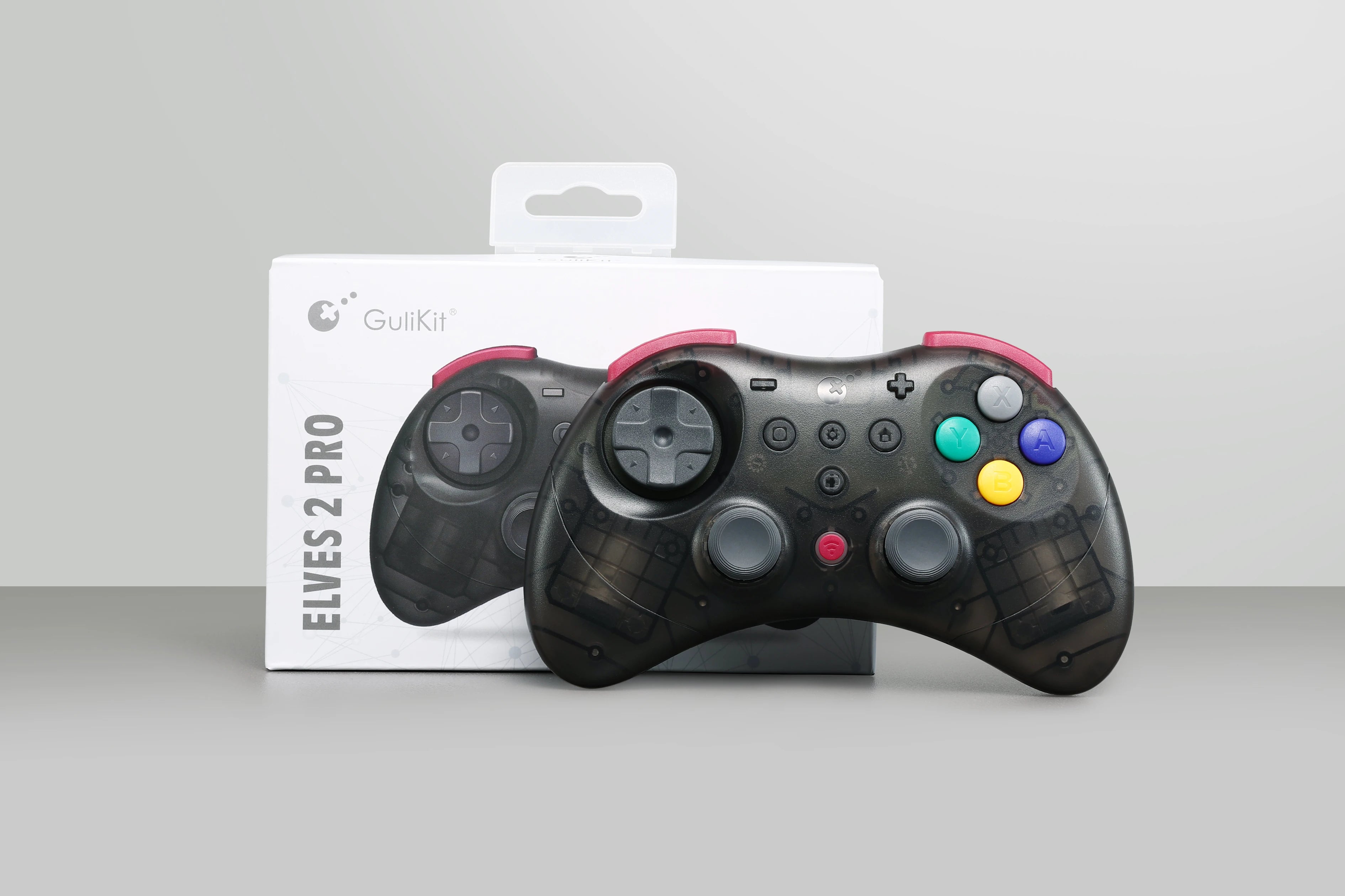 GuliKi Elves 2 Pro Wireless Controller with Hall Joysticks for Nintendo Switch / Switch 2 Android / IOS /Windows Gamepad