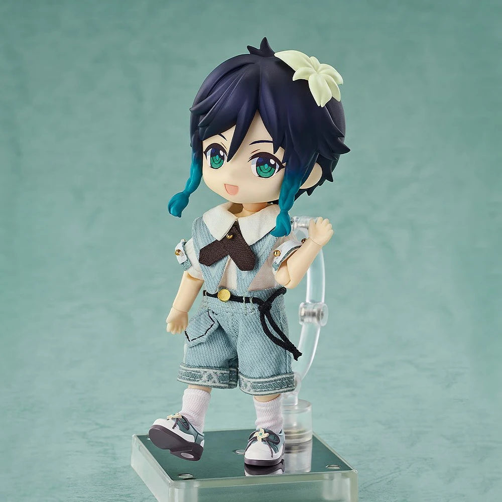 100% Original Good Smile Company Nendoroid Doll Genshin Impact Venti Blue Ballad Ver. Anime Figure Action Figure Birthday Gift