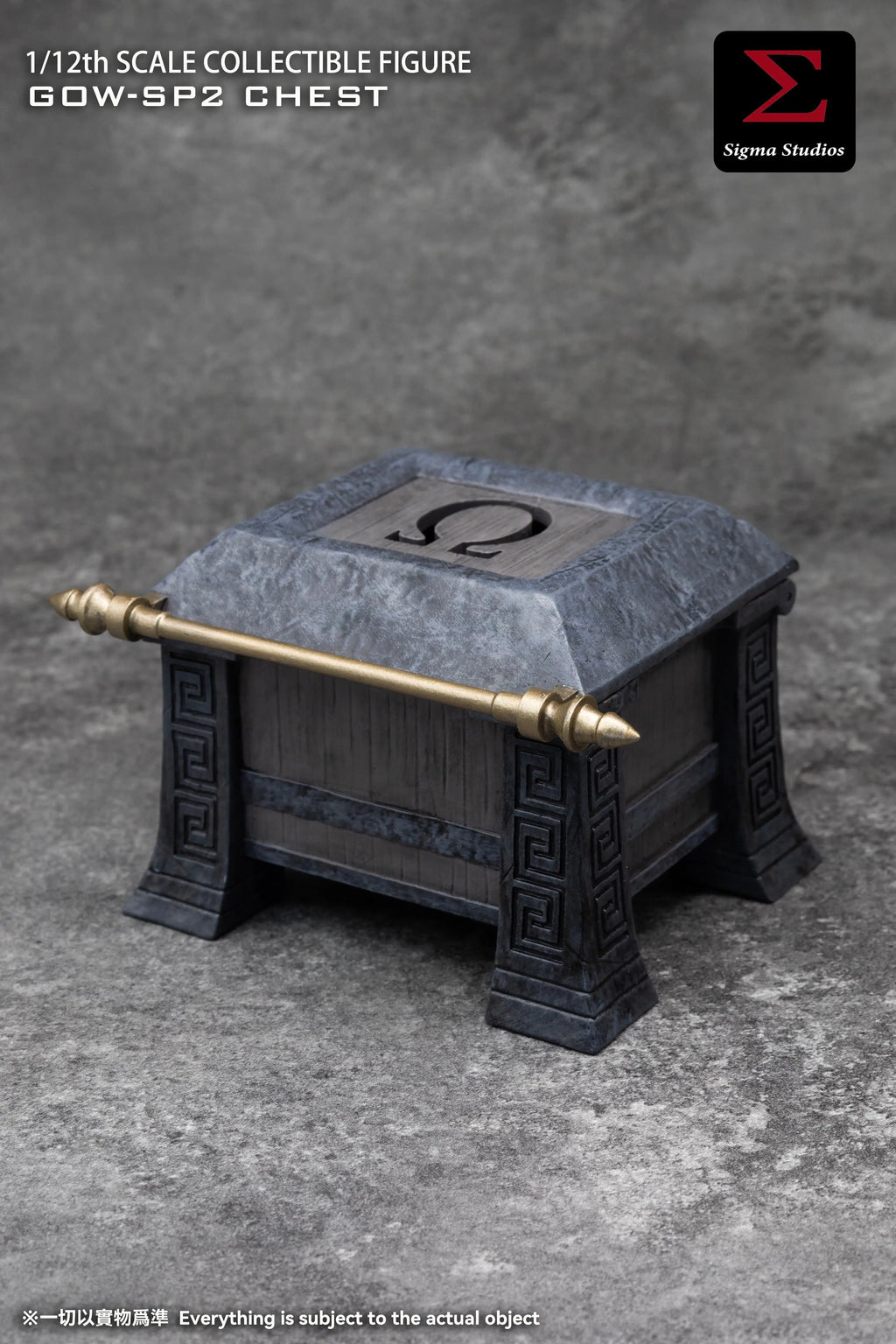 New Product Pre-sale Sigma Studios Thin Aunt 1/12 GOW-SP1 Throne TreasureBox God of War Kratos Matching Soldier Accessories Pack