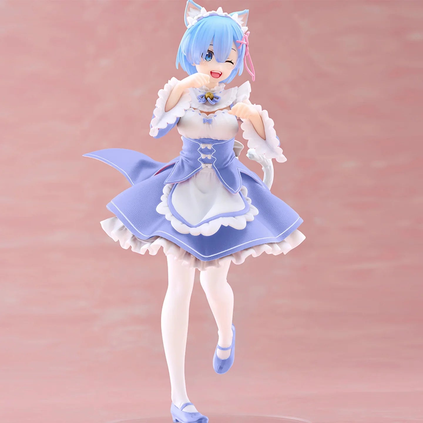Original Genuine TAITO Re: Zero Starting Life in Another World 18cm Rem New Outfit Version Anime Cute Kawaii Figure Toy Doll